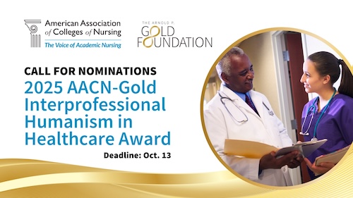Call for Nominations for 2025 AACN Gold Award